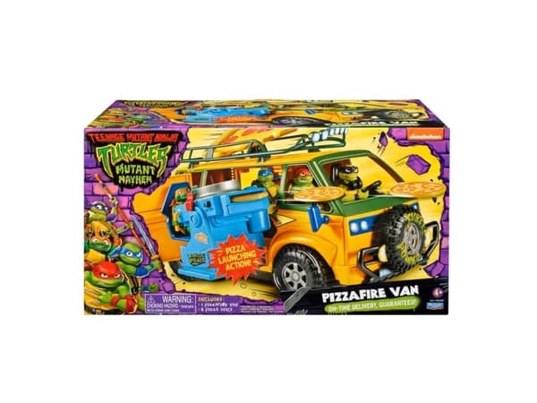 Turtles Mutant Mayhem Pizza Delivery Van