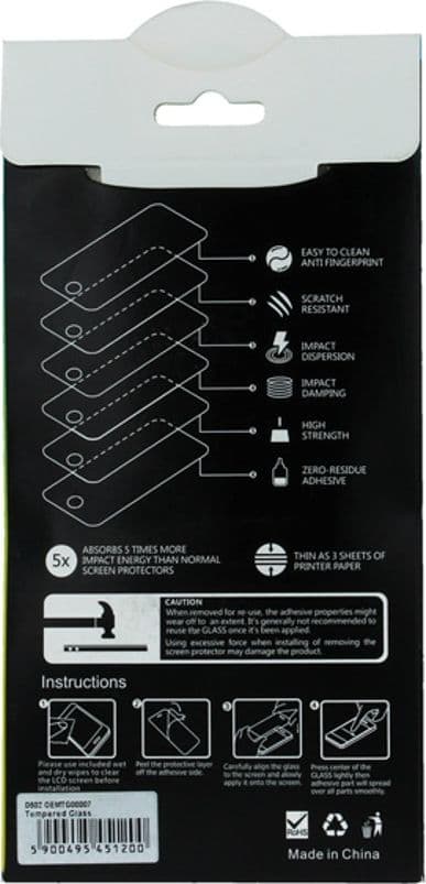 TelForceOne Szkło hartowane Tempered Glass do iPhone XR