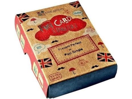 Creativo Fun Card English Present Perfect vs Past Simple