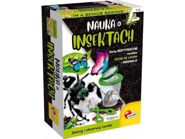 Jag är ett geni Vetenskap Vetenskapen om insekter PL101245 Lisciani