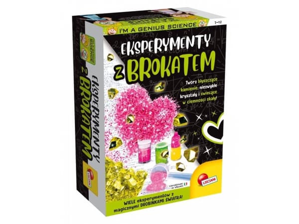 Lisciani Rinkinys Scientific Im a Genius Experiments with glitter