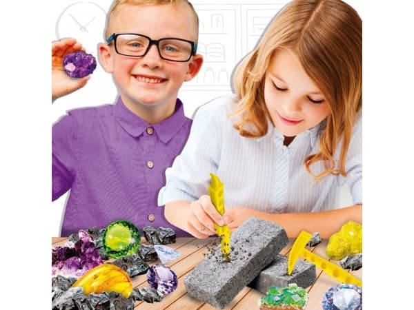 Lisciani Im a Genius Science Kit Discover minerals from around the world