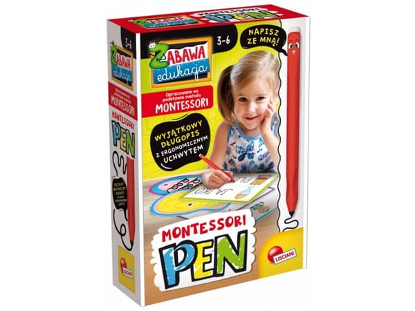Montessori-penna med 32 plattor PL97203 Lisciani