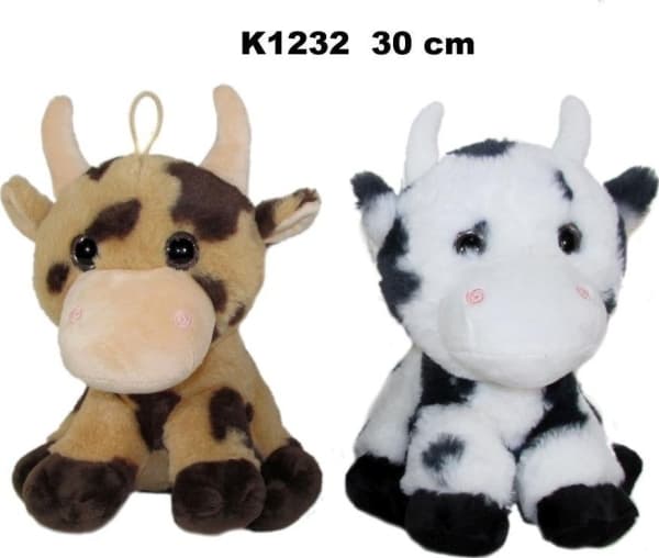 Mascot Cow 2 colors 30cm 163813 SunDay mix price per 1 piece
