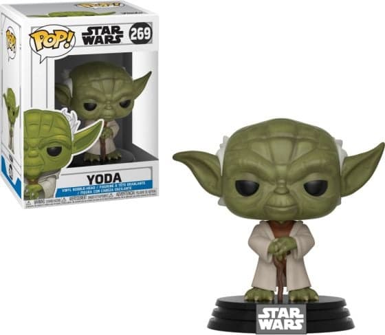 FUNKO Pop! Star Wars: The Clone Wars - Yoda, Samlarfigur, Filmer och TV-serier