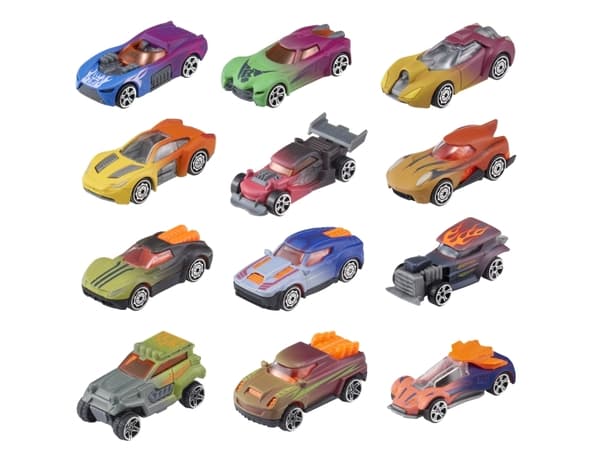 Teamsterz Colour Change die-cast bil - 3 pak