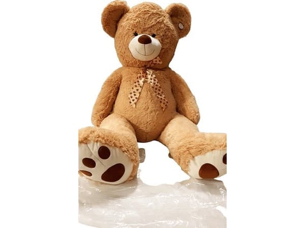 Sun-Day LARGE BROWN POOL BEAR WITH COVER 80 cm