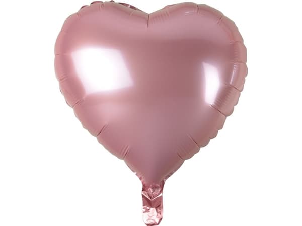 Ilmapallo 18" Sydän j.pinkki HS-S18JR 07005