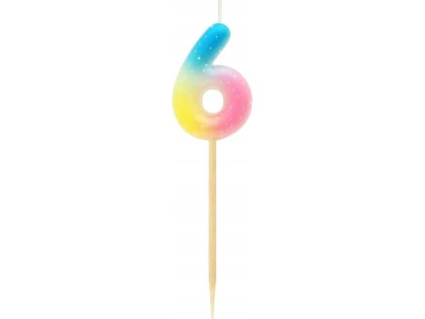 Piker lys, nummer 6, ombre, pastell SF-POP6