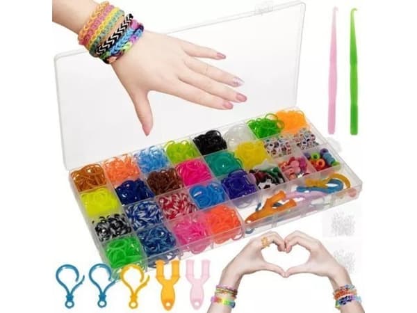 Kruzzel Gummibånd for å lage DIY-armbånd 18273
