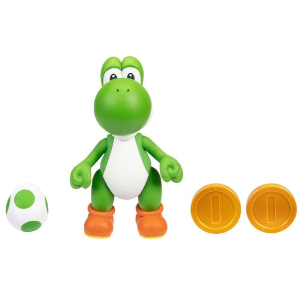 Super Mario Bros Yoshi Gold figure 10cm