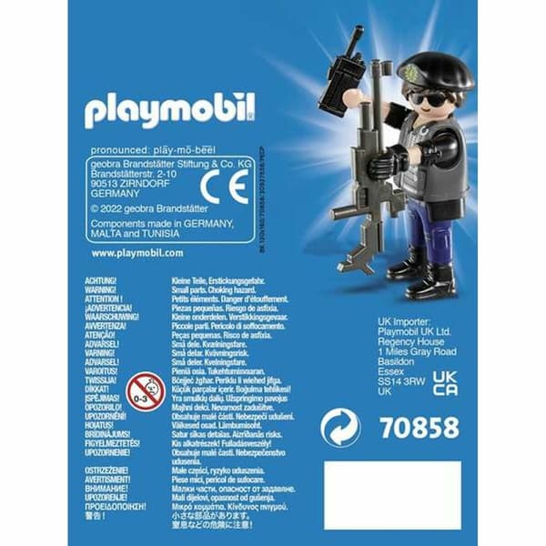 Samlet figur Playmobil Playmo-Friends 70858 Politi (5 pcs)
