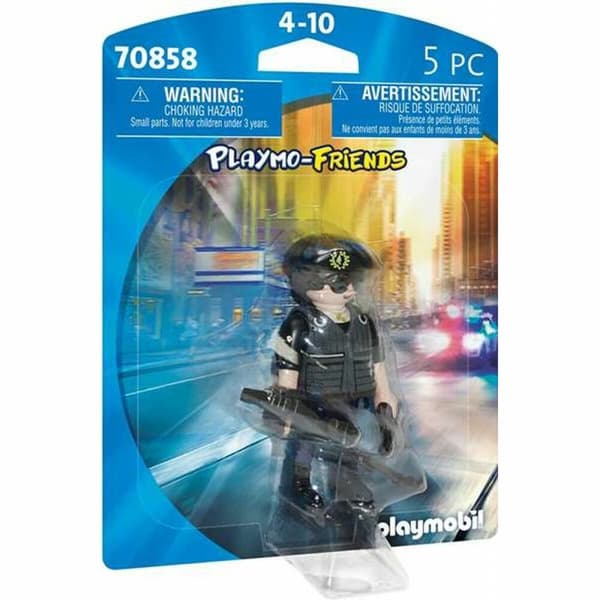 Samlet figur Playmobil Playmo-Friends 70858 Politi (5 pcs)