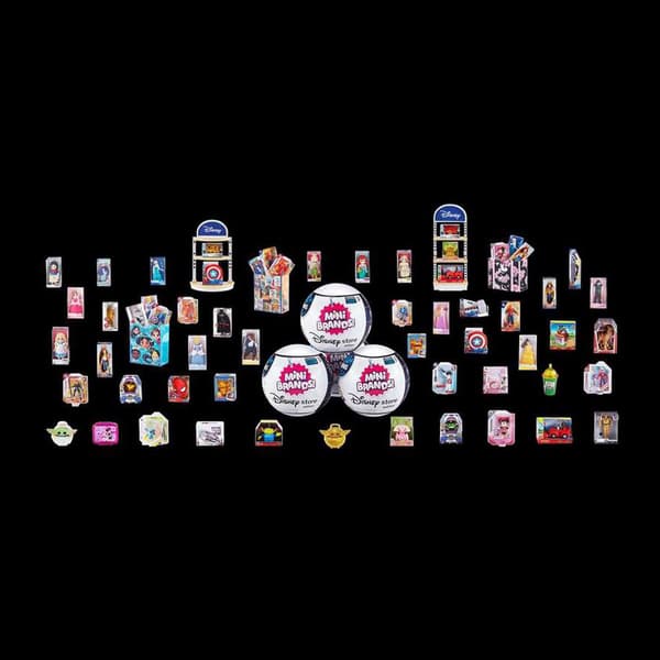 Æske med overraskelser Disney Mini Brands 8,5 x 8,5 x 8,5 cm