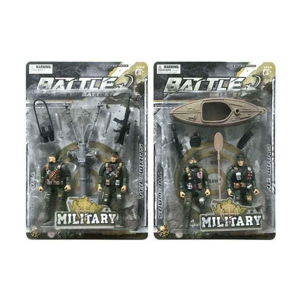Action Figurer Battle Camouflage Sæt 31 x 20 cm