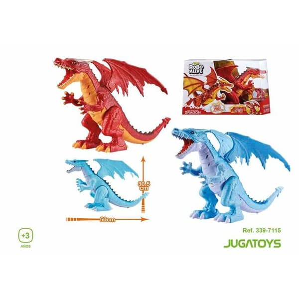 Action Figurer Robo Alive Ferocius Roaring Dragon