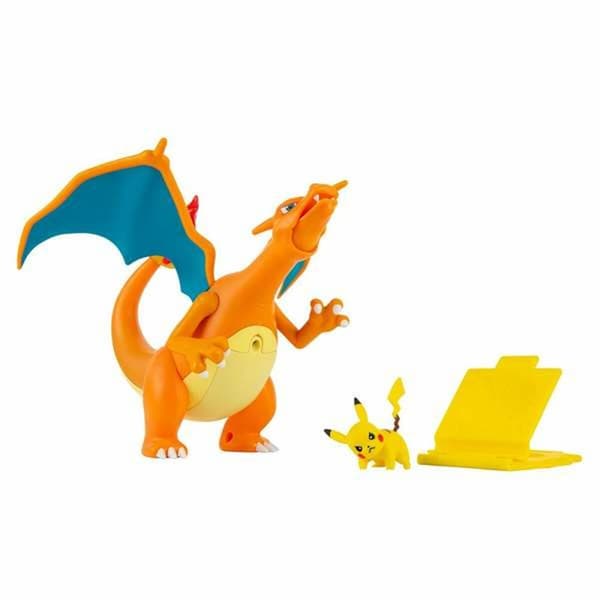 Playset Pokémon Deluxe Charizard vs Pikachu 5 Dele