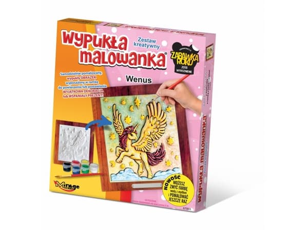 Mirage Preget fargeleggingsbok - Unicorn Venus