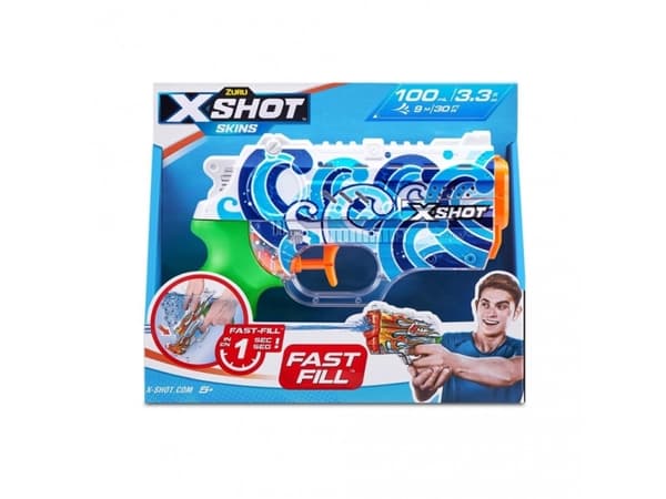 XShot Fast-Fill Skins Nano Water Launcher