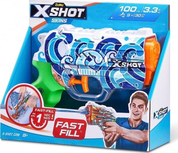 XShot Fast-Fill Skins Nano Water Launcher
