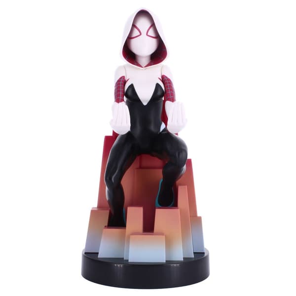 Marvel Spiderman Spider Gwen figure clamping bracket Cable guy 20cm Flerfarget