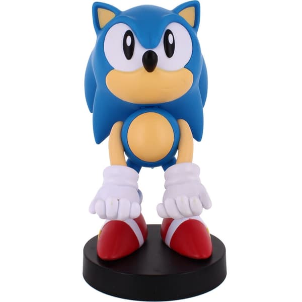 Sonic - Sonic 30th Anniversary figure clamping bracket Cable guy 21cm Beige, Blå, Rød, Hvit