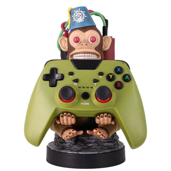 Call of Duty Monkey Bomb figure clamping bracket Cable guy 21cm