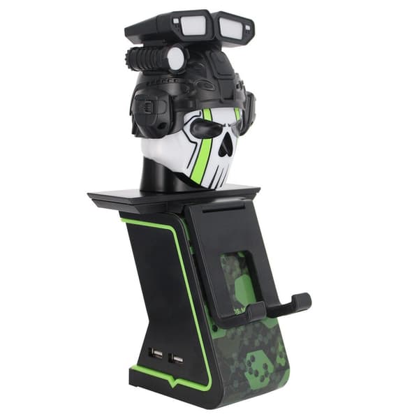 Call of Duty figure clamping bracket Cable guy Ikon 20cm Svart, Grön
