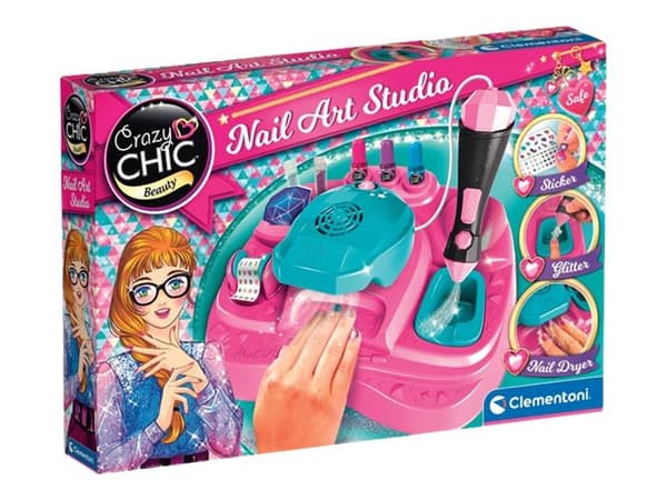 Clementoni Crazy Chic Make-up - Nail Art Studio