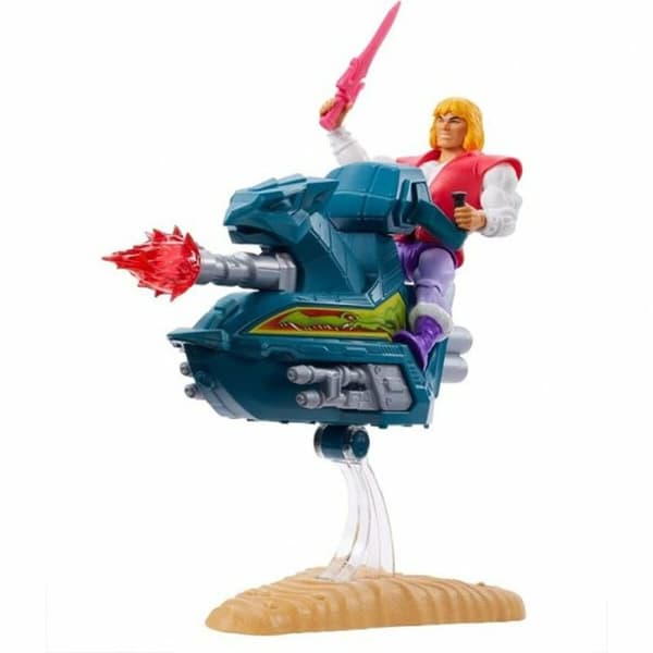 Action Figurer Mattel Masters of the Universe Set Prince Adam + Sky Sled