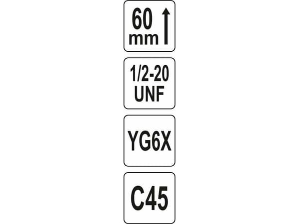 Yato YATO UNIVERSAL HÅL TCT 22mm 1/2"YT-43972
