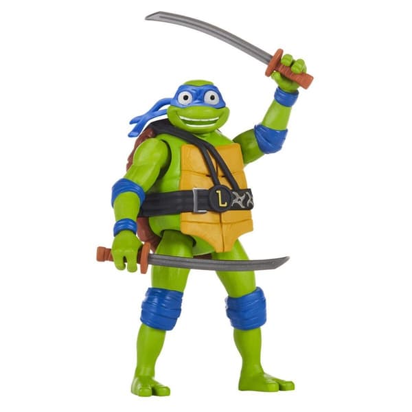 Turtles Mutant Mayhem Figuuri äänen kanssa Leonardo