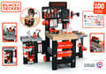 Miniatyrbild 2 av 5: SMOBY Black & Decker Mega Workshop Plumber Painter 3in1 100 Accessories