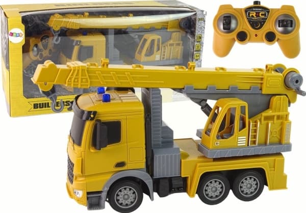 Kippikuorma-auto 2.4G R/C keltainen 1:12