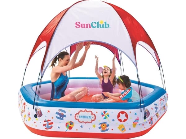 JiLong CIRKUS BARNEBASSENG MED KALISE 223x208x163CM 51124