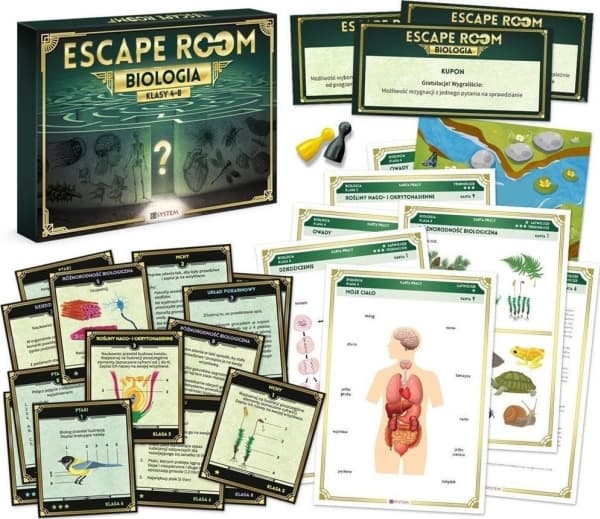 Escape room game Biology (collective work)