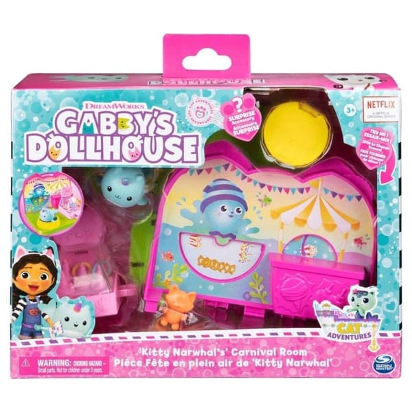 Gabby´s Dollhouse Deluxe Room - Kitty Narwhal´s Carnival Room