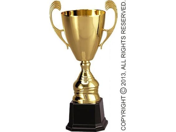 Triumph Metal Cup Gold Trophy 4104F