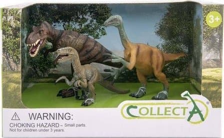 Collecta COLLECTA 3 DINOSAURS figur i ask