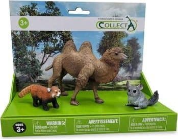 Collecta COLLECTA 3 VILDA DJUR figur i förpackning (88536, 88722, 88807)