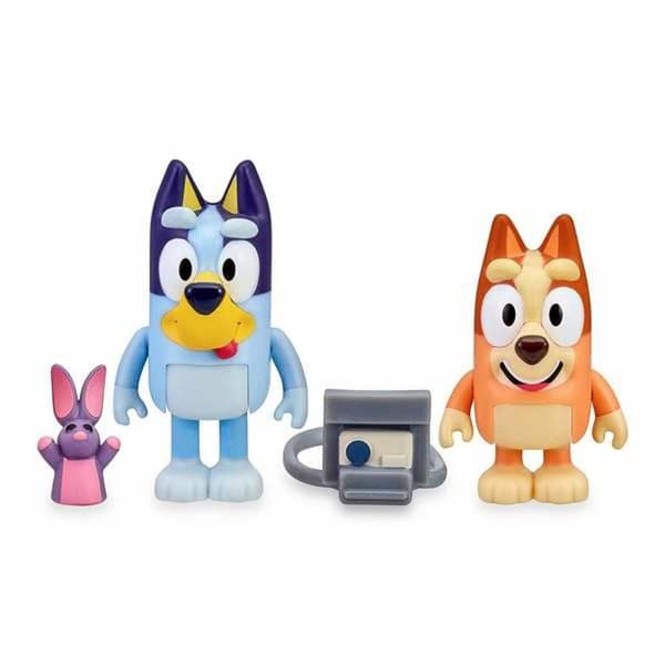 Sæt med tal Bluey 2 Dele 6 cm Figur