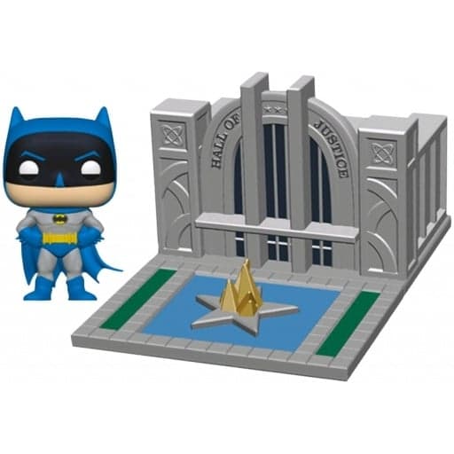 Funko Pop! Town Batman 80th Anniversary Hall of Justice with Batman