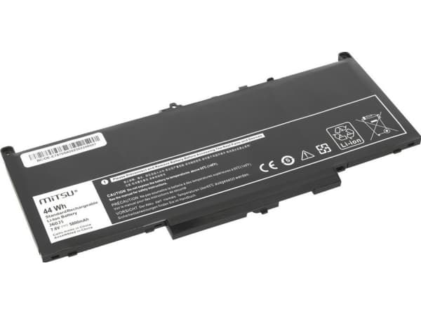 Mitsu notebook battery for Dell Latitude E7270, E7470 (7.4V-7.6V) (5800 mAh)