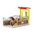 Miniatyrbillede 3 af 6: schleich® FARM WORLD Pony Box with Iceland Pony Stallion 42609