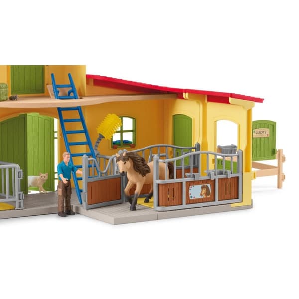 schleich® FARM WORLD Pony Box with Iceland Pony Stallion 42609