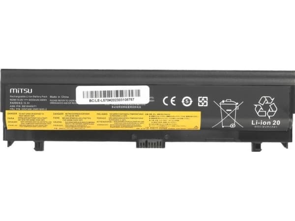 Mitsu Notebook Battery for Lenovo Yoga 710, 710-14IKB, 710-14ISK, 710-15 (7.4V-7.6V) (6800 mAh)
