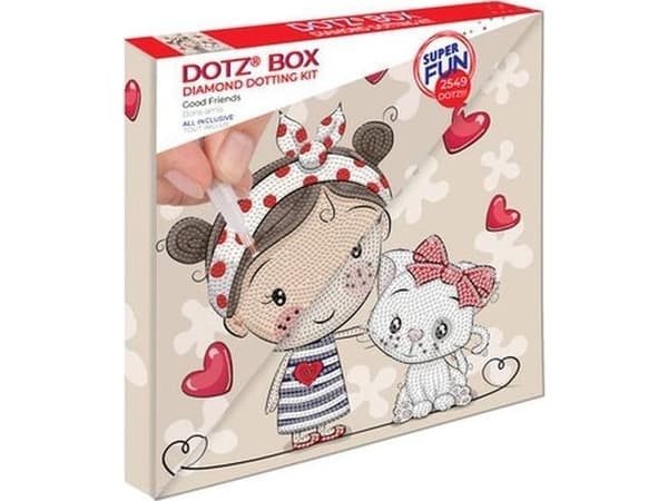 Diamond Dotz Diamond Painting Gute Freunde-