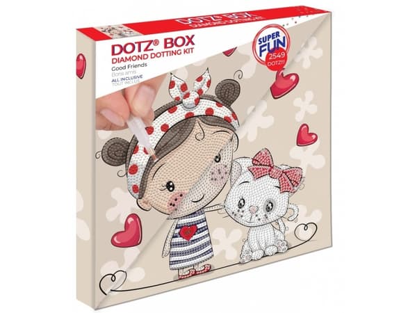 Diamond Dotz Diamond Painting Gute Freunde-