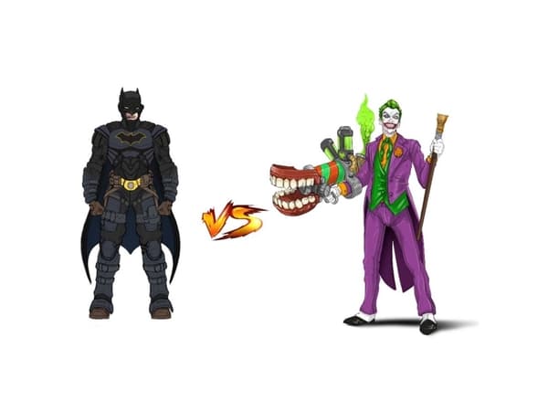 Batman VS Joker Battle Pack 30 cm figure