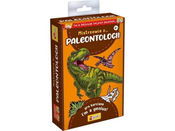 Olen nero Talent School Masters of Paleontology - opettavainen korttipeli PL92468